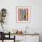 Stupell Industries Sardines with Antique Ship Framed Print Under Glass, design by Arrolynn Weiderhold